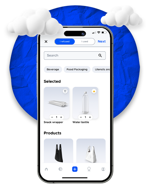 Track your plastic usage